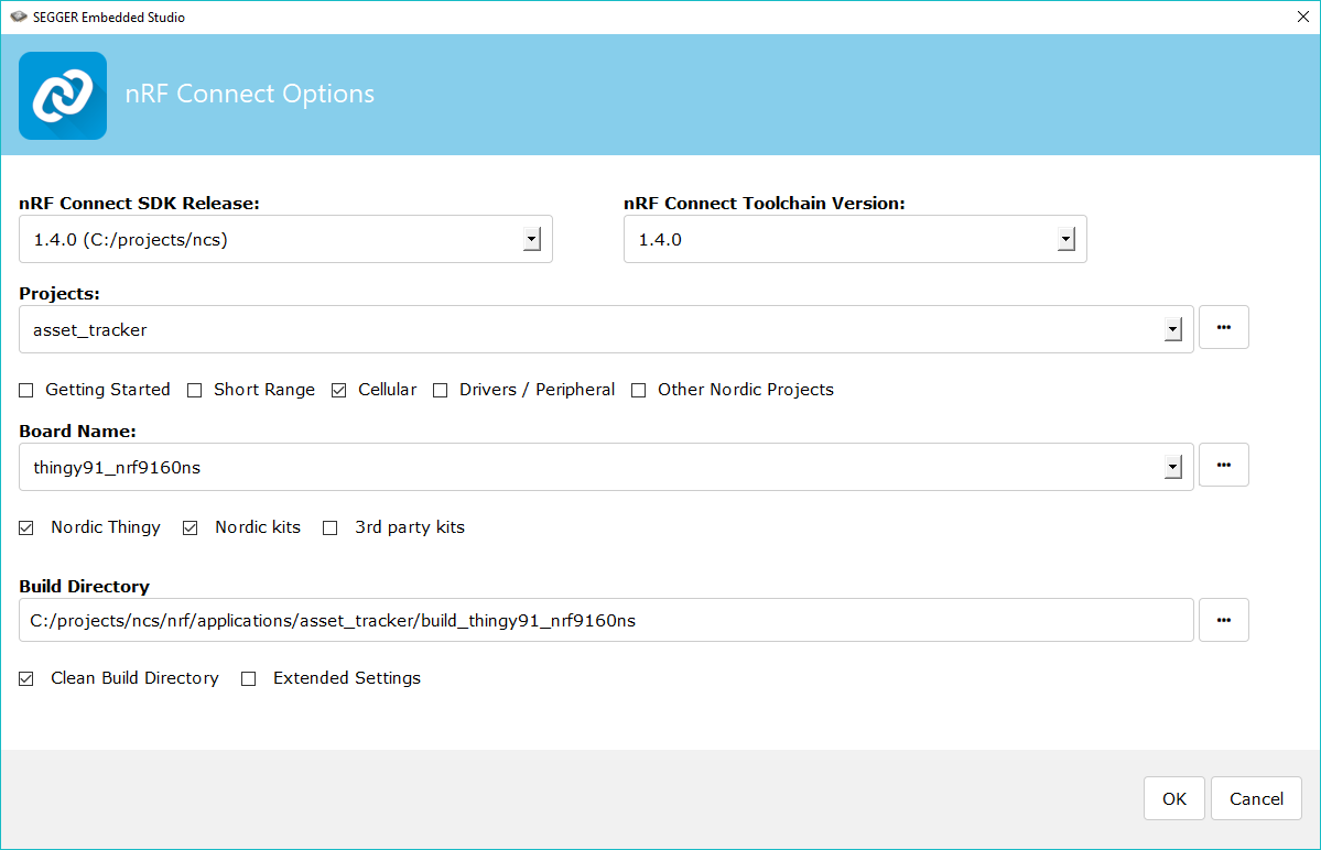 Opening the Asset tracker application