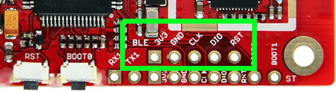 96Boards Carbon nRF51 Debug