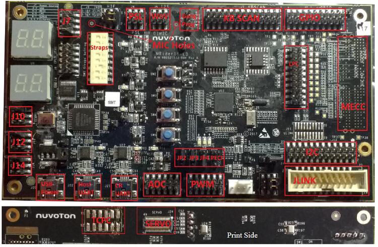 NPCX9M6F Evaluation Board