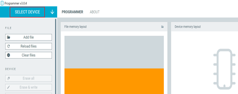 Programmer - Select Device