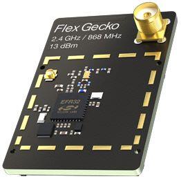 SLWRB4250B Flex Gecko 2.4 GHz and 868 MHz Radio Board